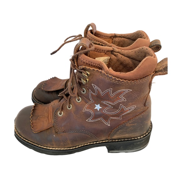 Ariat Probaby Lacer Womens Boot, 8, Driftwood Brown - Picture 9 of 16